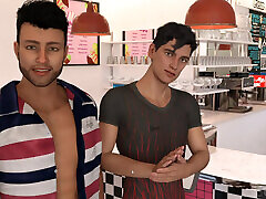 Mathew Jerking Fabien Cock In Toilet