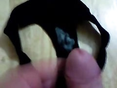 jizz over mom janets cunt slimed panties