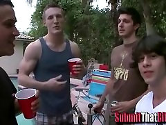 Horny Teens get Slutty at the tokoyo gangbang Party