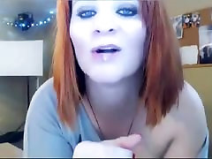 Huge Tits playing with nerdy neko on cam