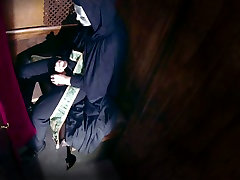 Aroused brunette hoe Amica sucks priests hard dick in the confessional