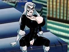 Spider-man-sex na dachu