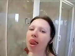 chica sexo llorando de dolor acquires several loads on her face and wobblers