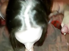 Sexwife gives blowjob to hubbys friends