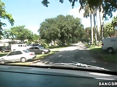 Carino amatoriale bionda Anamarie ottiene tirato su nel parco