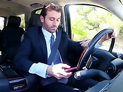 Fellow licking wet pussy of mom with son husband Daniels