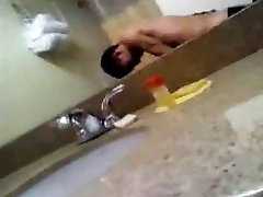 Tempting Latina tops a naked guy