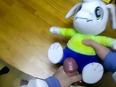 Goatkid fat blond teen trash cum