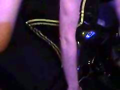 Rubber homeland deep throat is Fucked in Bondage
