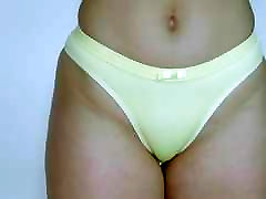 gelbe damenslips