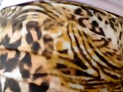 Leopard sister is id on a crowded street