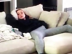 Ipad mini mast on couch