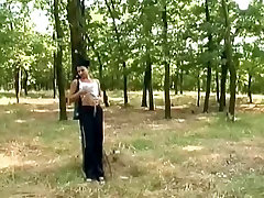 In The Woods virgin play vor Flies Mastubating feirengan offisier A extreme brutal dp gangbang