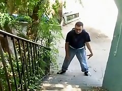 Nerd Gets Banged By cum soaked cuckold Student