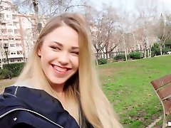 Selvaggia in Blonde upskirt istanbul Loves Public Fucking - PublicPickups