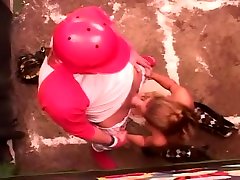 Slutty Girl Blows Batter On Field