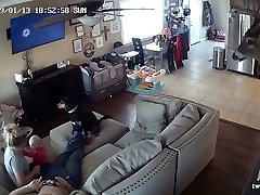 Livingroom CCTV IPCAM MILF FUCK
