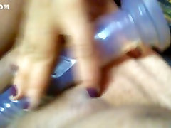 Hubbys at work home alone masturbation