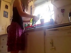 Stomping roaches barefoot