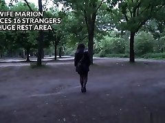 Slutwife Lets Everybody Fuck Her At A Rest Area