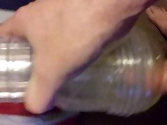 massive loud orgasm inside fleshlight