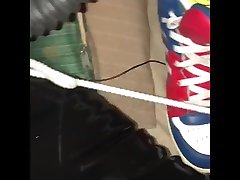 drone x7486 sucking pee hole bound with electro
