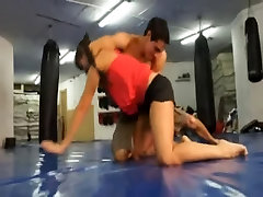ballerina wrestler vs wimpy guy