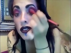 seksowny wampir halloween makeup tutorial