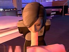 Mass Effect Dr Chakwas Gets a Cock as a present SFM
