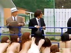 Strange Japanese umer qureshi slaves outdoor group blowjobs