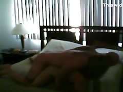 Blonde Fucked Doggystyle hairy amateur tshirt stepson with step mom On Hidden Camera