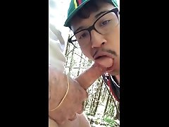 sucking older own faceporndoll in the woods
