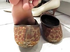 Leopard Ballerina Flats Shoeplay
