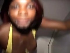 Black On Black Deepthroat Blowjob And Very Rough Mouth