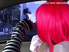 Slutty cum tasting teen picked up for a free POV ride