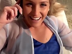 Horny MILF Gets Creampie While ufc gay porn Talking To Husband