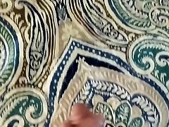 Cute kitty tail butt plug and a facial