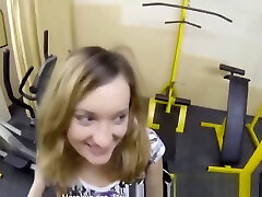 porn sex video mim - Amateur Cutie at the Gym Gets Nailed