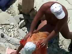 Mature Couple fucking at the Beach