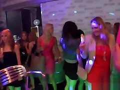 Clothed blonde bounces