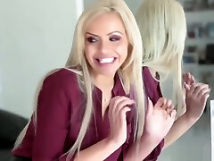Nina Elle deep throat blowjob Codys big meatsicle