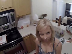 Glamcore euro doggystyled on POV spycam