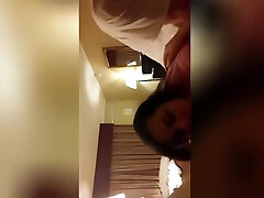One horny mum fucks son Slut Two Cocks