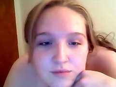 Blond chubby with hairy pussy