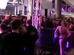 CMNF Show On Mens Club Stage