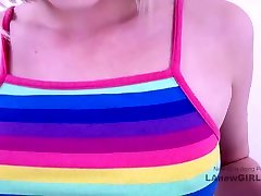 la nuova bionda carina viene creampied allaudizione di modelle