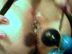 Dirty Ass-Play on Webcam pt.3