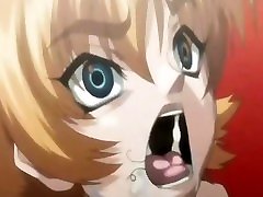 Pregnant hentai sucking monster cock and swallowing cum