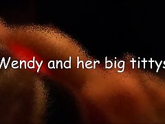 Wendie is a hometown girl with super size extra value tits
