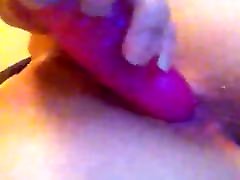 Aydah toys her ass and pussy